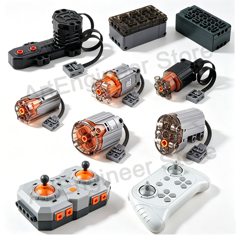 Power Tools Lego - Pièces High-Tech Améliorées 88002 80003 80004