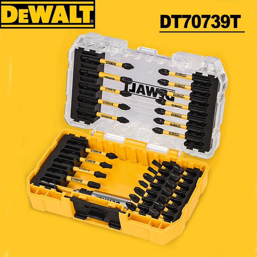 Power Tools Yellow And Black - DeWalt – jeu d'entraînement de vis/ensemble