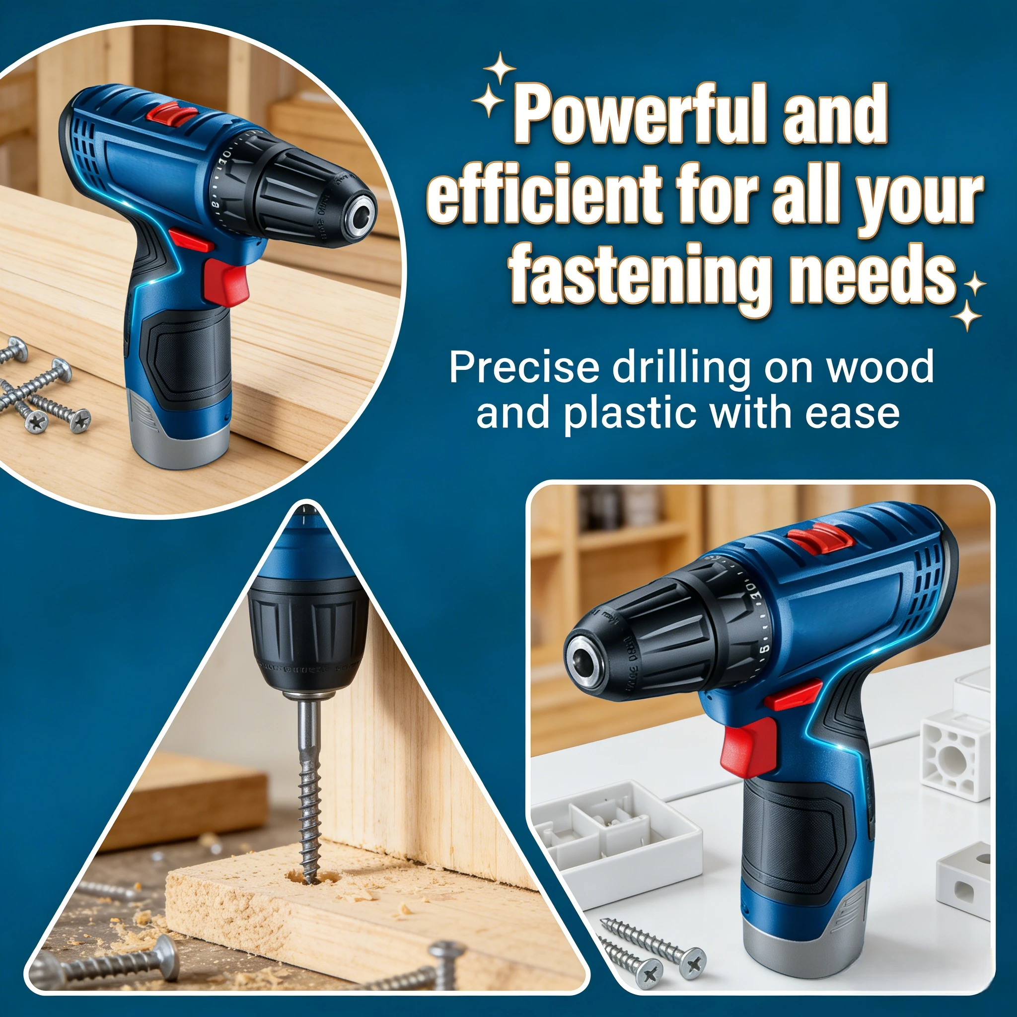 Power Tools For Home - Perceuse électrique Bosch GSR 120-LI 12V,