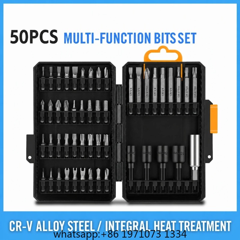 Power Tools Repairs - Ensemble de 50 embouts pour visseuse