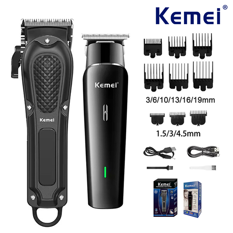 Power Xchange Tools - Kemei ensemble de tondeuse à cheveux