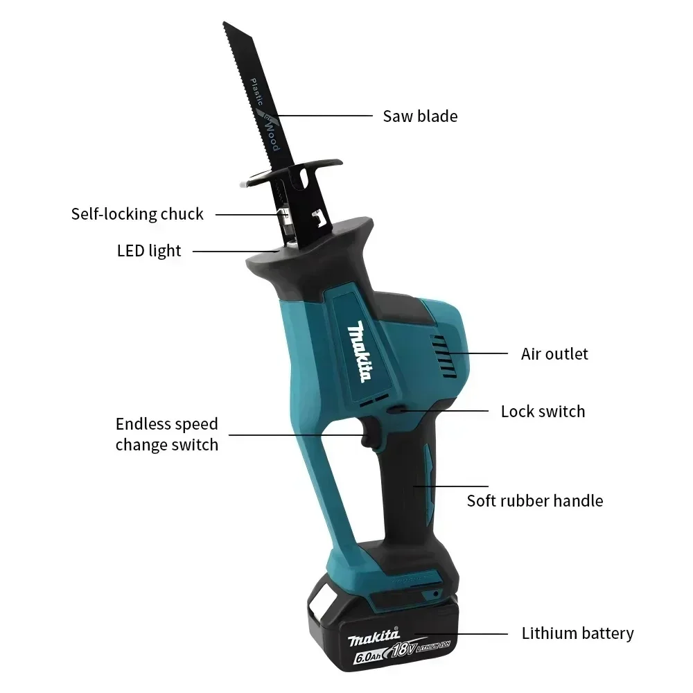 Scie sauteuse sans fil Makita  - Reciprocating Saw Cordless avis et prix