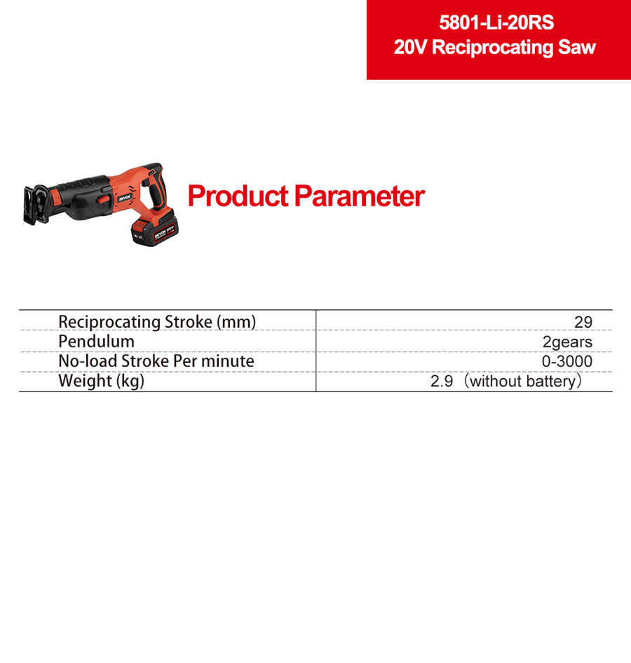 DEVON – outils électriques Lit - Reciprocating Saw Cordless avis et prix