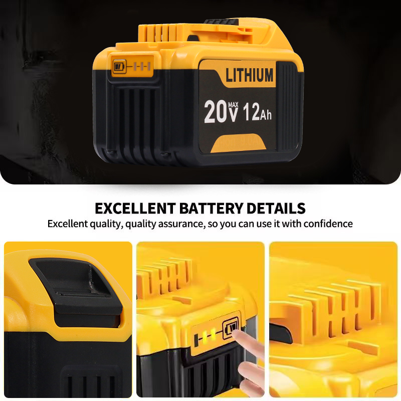 Batterie de remplacement 12,0  - Power Tools Yellow And Black avis et prix