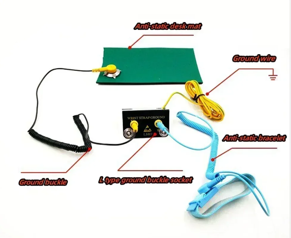 Fil de terre antistatique ESD, - Power Tools Yellow And Black avis et prix