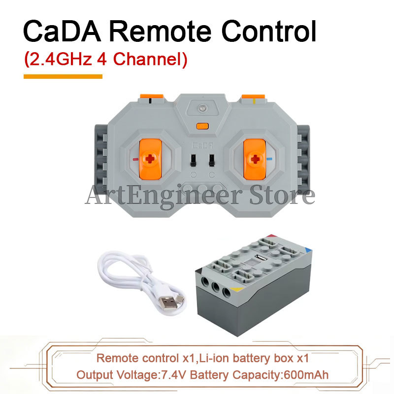 CaDA Power Functions Moteurs S - Power Tools Lego avis et prix