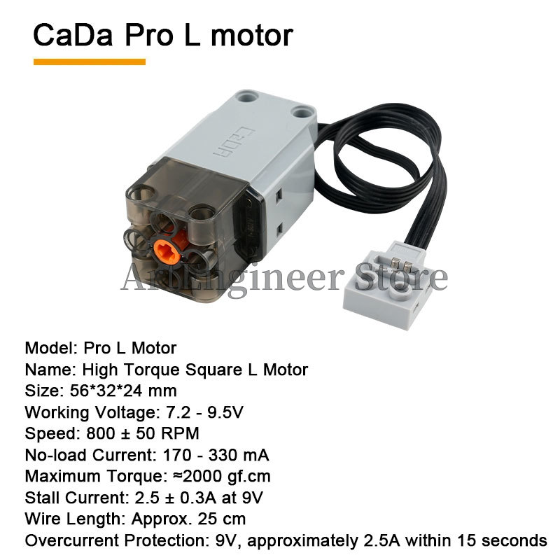 CaDA Power Functions Moteurs S - Power Tools Lego avis et prix