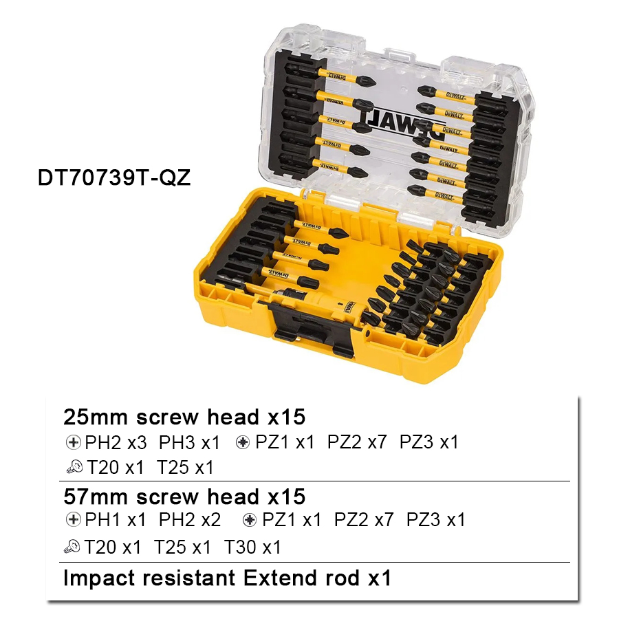 DeWalt – jeu d'entraînement de - Power Tools Yellow And Black avis et prix