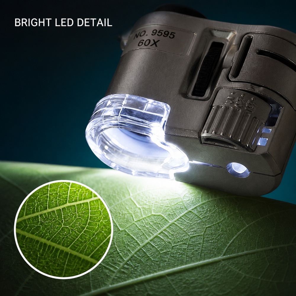 Mini microscope LED 60X, outil - Power Tools Inspection avis et prix